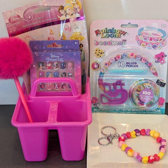 Disney Princess and Rainbow Loom Kids Toy Set - Pink - Picture 1 of 8